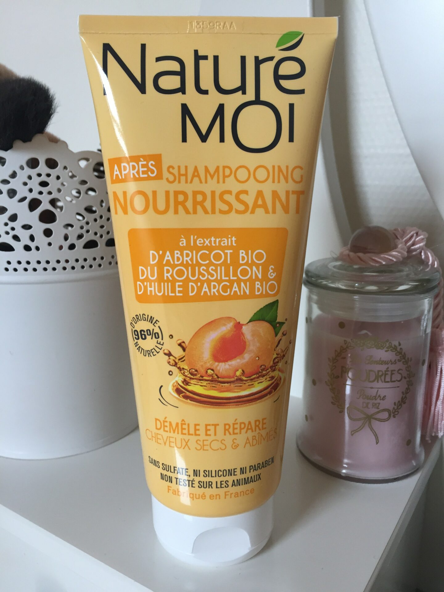 Masque nourrissant cheveux secs Naturé Moi, ma nouvelle routine