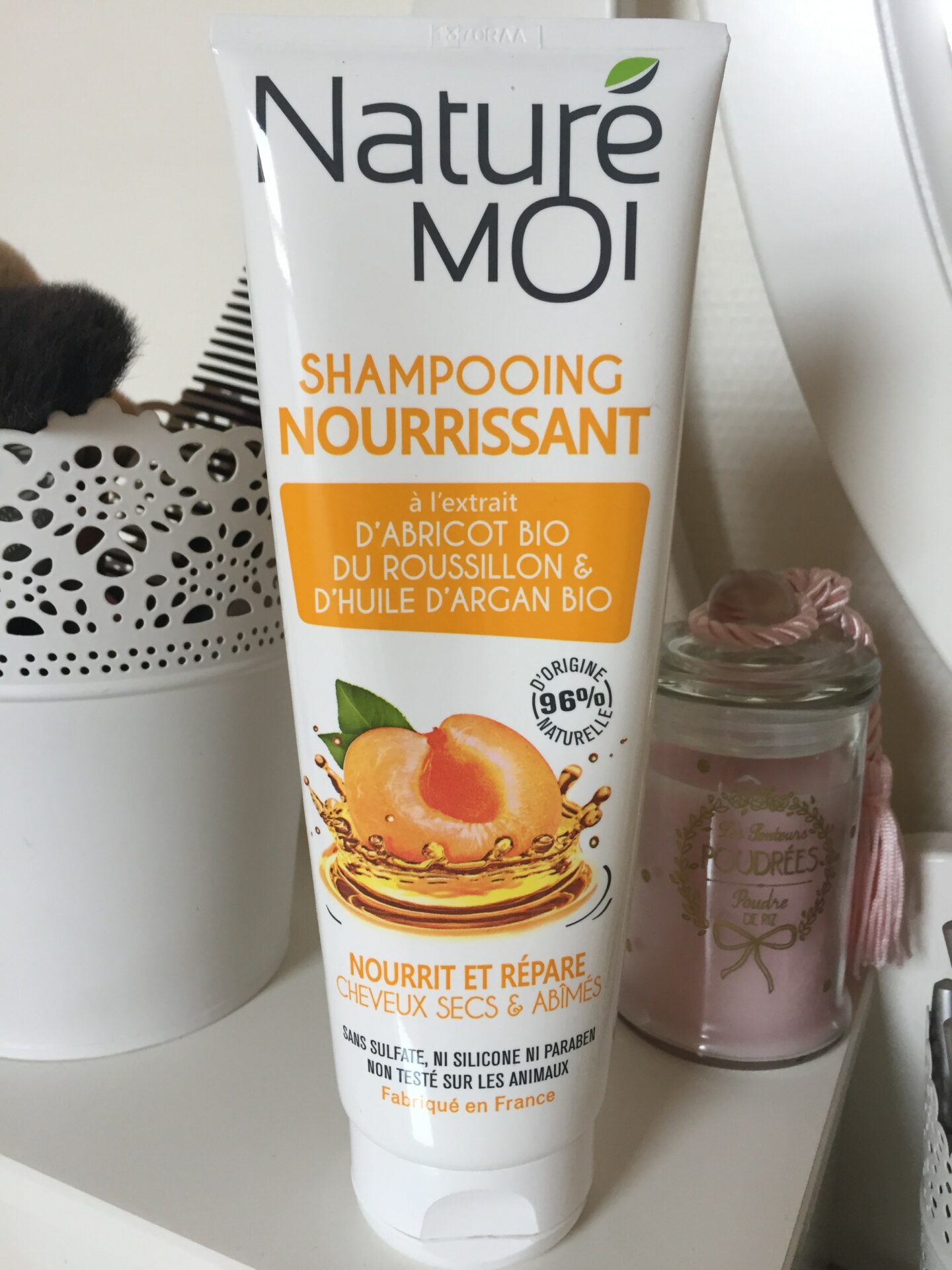 Naturé Moi – Shampooing nourrissant à l'extrait d'abricot bio et d