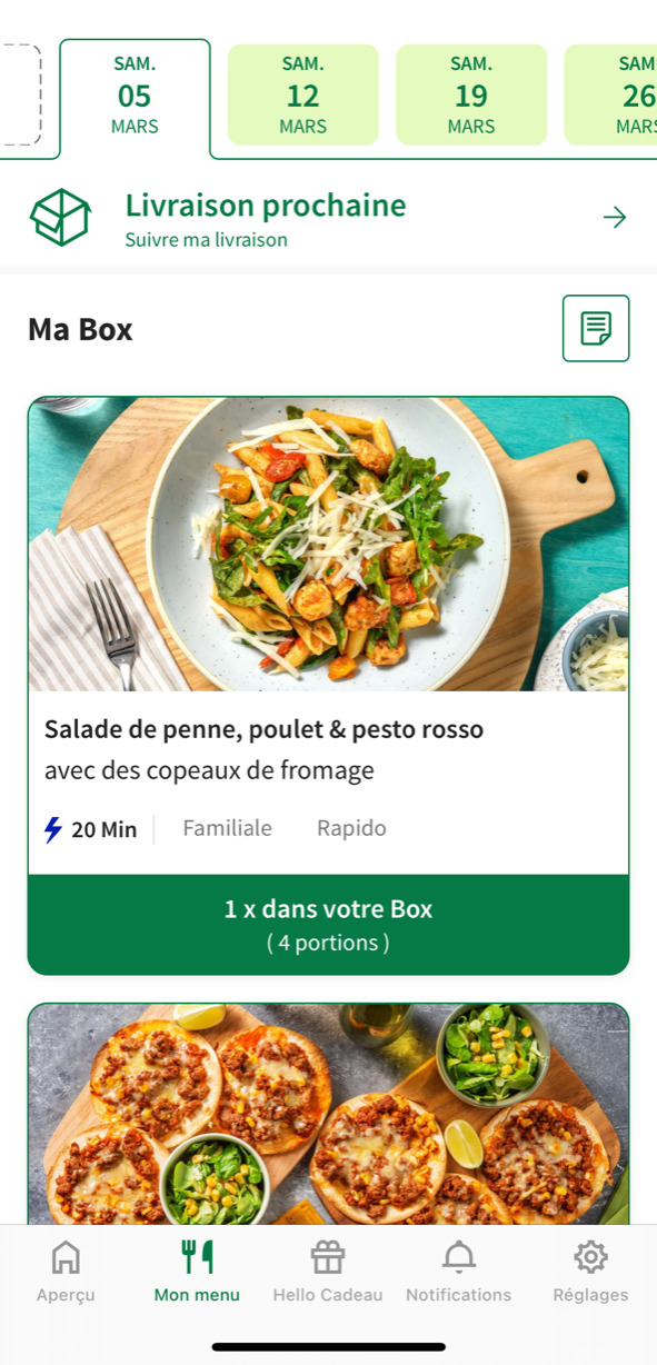 J ai test les box Hellofresh Aurore Cherry